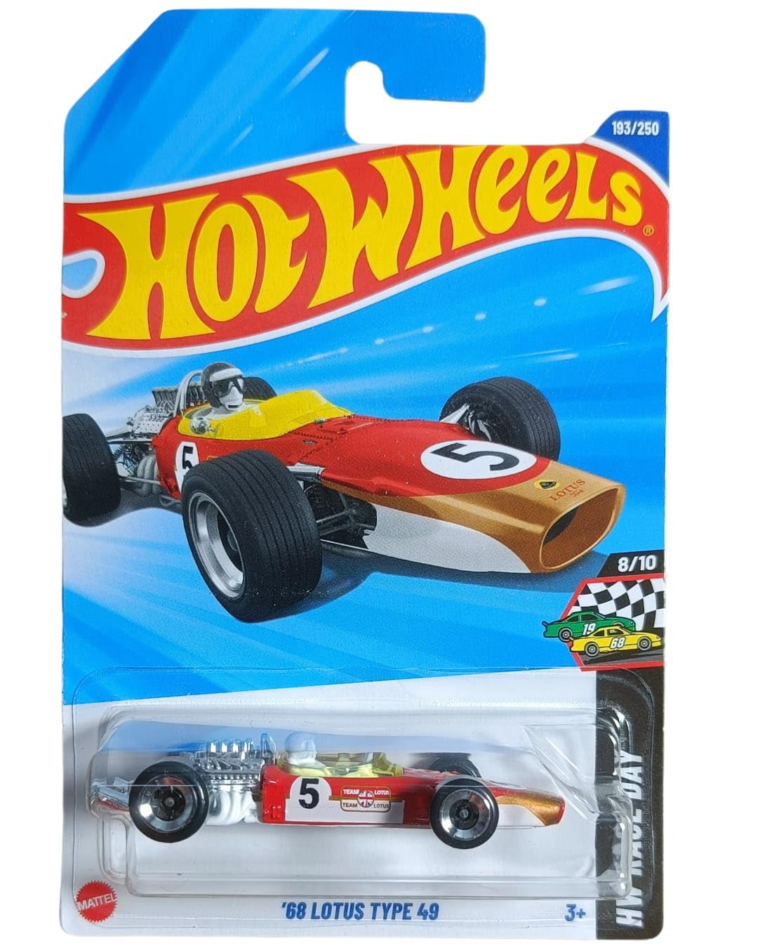 Amazon.com: unbox HW Lotus Type 49 1:64 Diecast Model Designed by